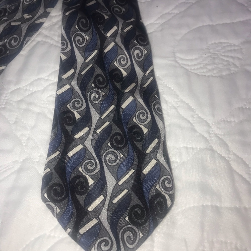 Screenplay by Martin Wong Men’s Tie Blue